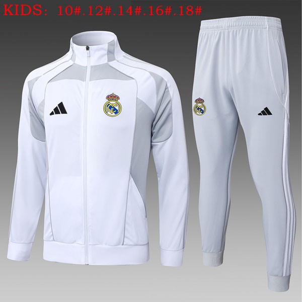 Ninos Chandal Real Madrid 2025/26 Blanco 8